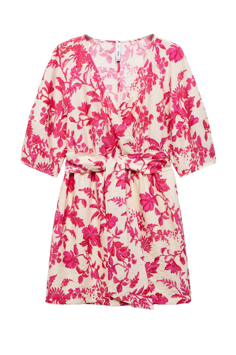 Женский Mango Платье WALLY с запахом и принтом (цвет ), артикул 67037126 | Фото 1