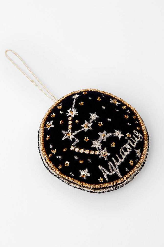 Женский Accessorize Украшение для ёлки с созвездием «Водолей» (цвет ), артикул 999297 | Фото 1