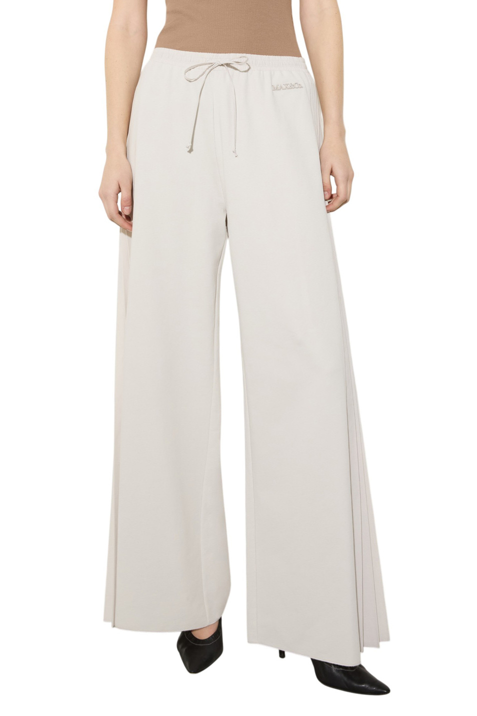 Женский MAX&Co. Брюки MCOGRANA из эластичного хлопка (цвет ), артикул 2616781014 | Фото 3