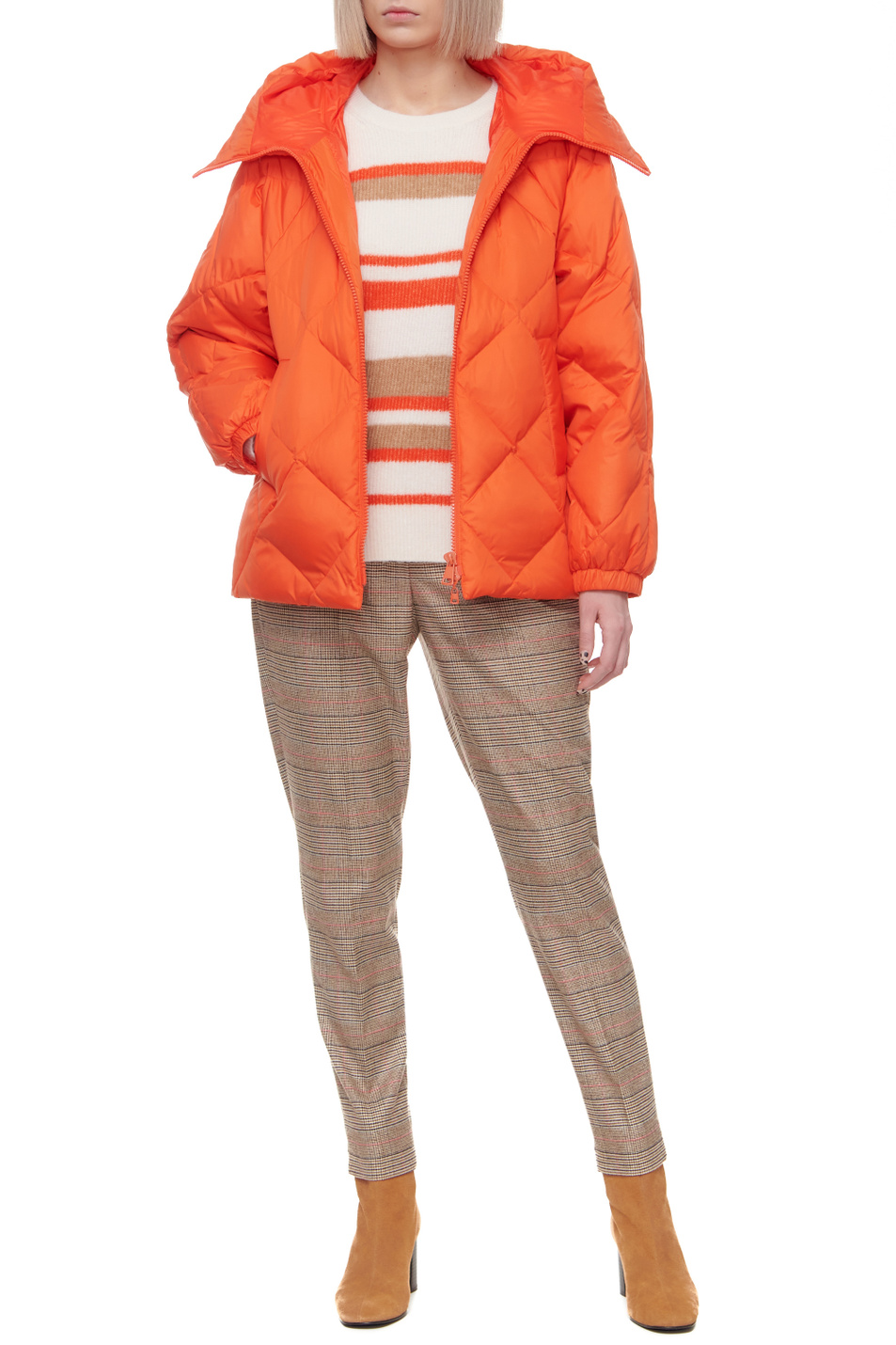 Gerry Weber Куртка с объемным воротником-капюшоном (цвет ), артикул 650018-31127 | Фото 3