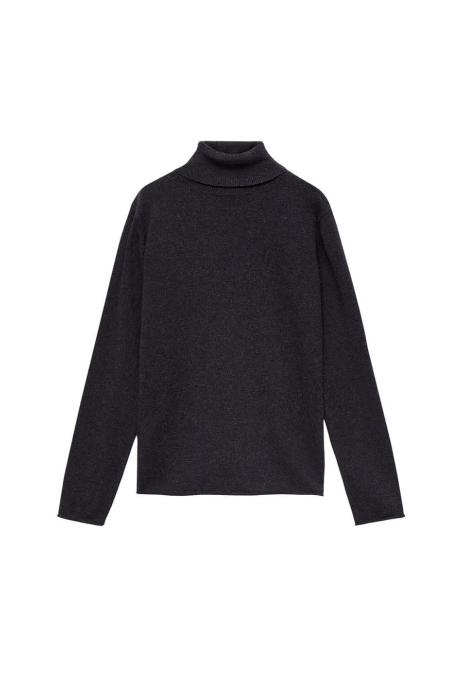 Водолазка BELLA трикотажная|Основной цвет:Серый Девочкам Mango Kids Водолазка BELLA трикотажная (цвет ), артикул 17075971 | Фото 1