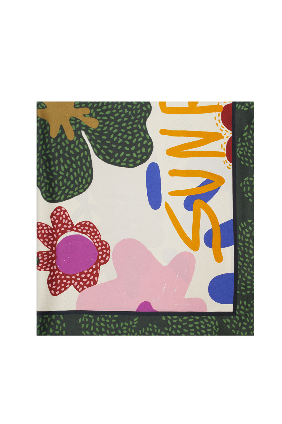 Parfois Платок с цветочным принтом (цвет ), артикул 188179 | Фото 1