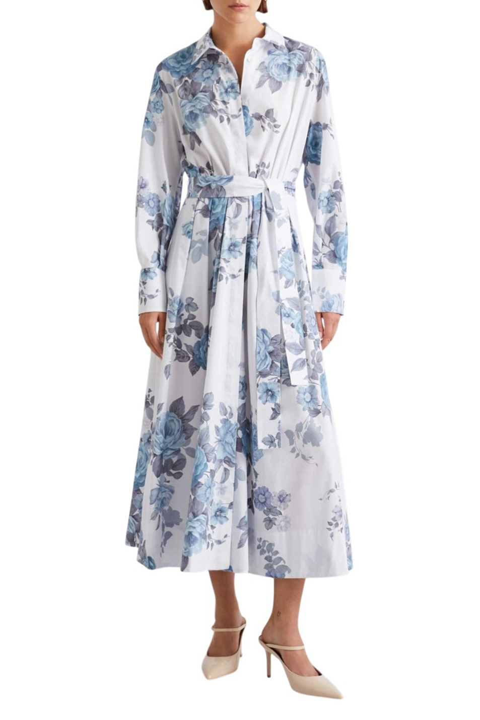 Женский MARELLA Платье MLLFORMICA из эластичного хлопка (цвет ), артикул 2613221161 | Фото 3