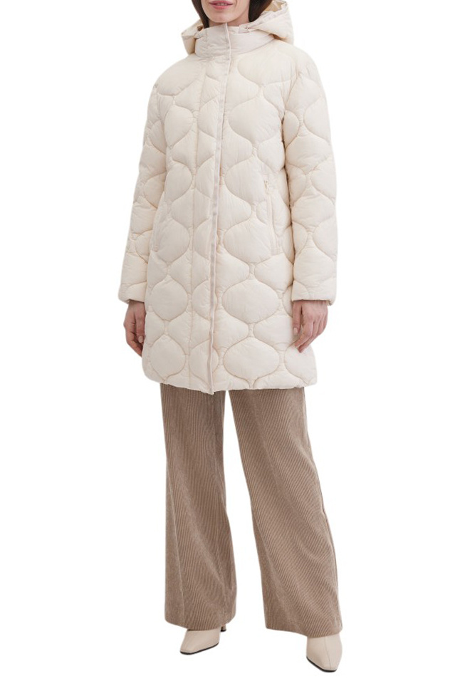 Женский Gerry Weber Пальто стеганое со съемным капюшоном (цвет ), артикул 250063-61040 | Фото 3