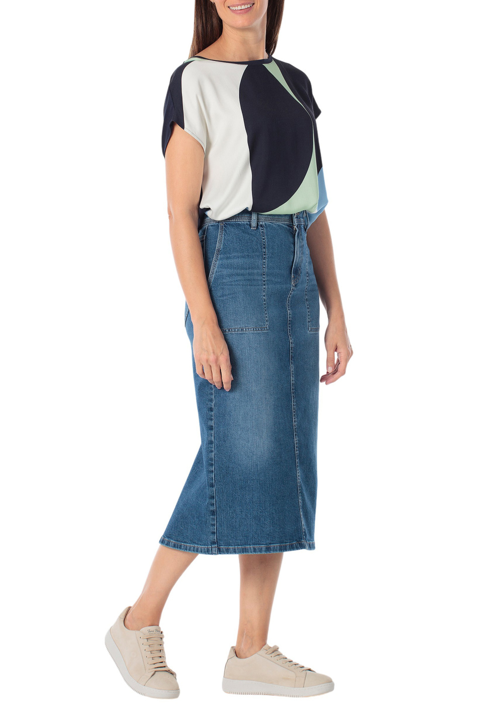 Женский Gerry Weber Футболка с принтом (цвет ), артикул N61715 | Фото 3