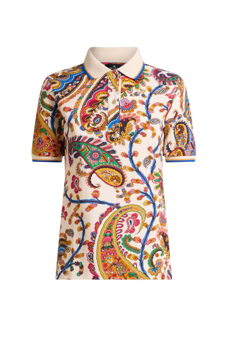 Женский Etro Поло с принтом пейсли (цвет ), артикул WRMD0001AKH21X0800 | Фото 1