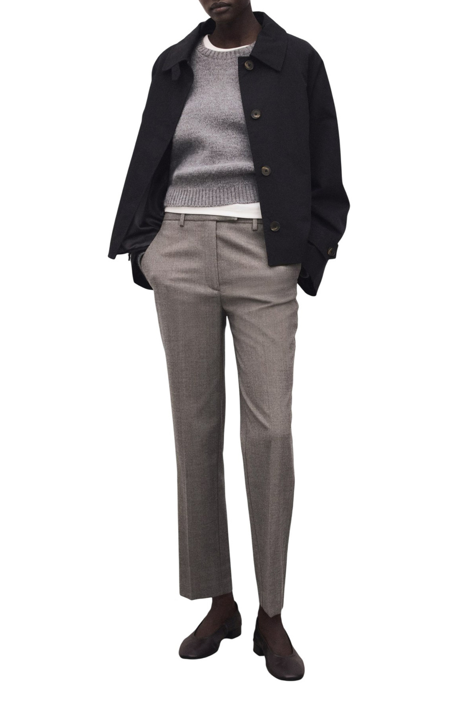 Женский Mango Брюки NEWARM укороченные (цвет ), артикул 27071264 | Фото 2