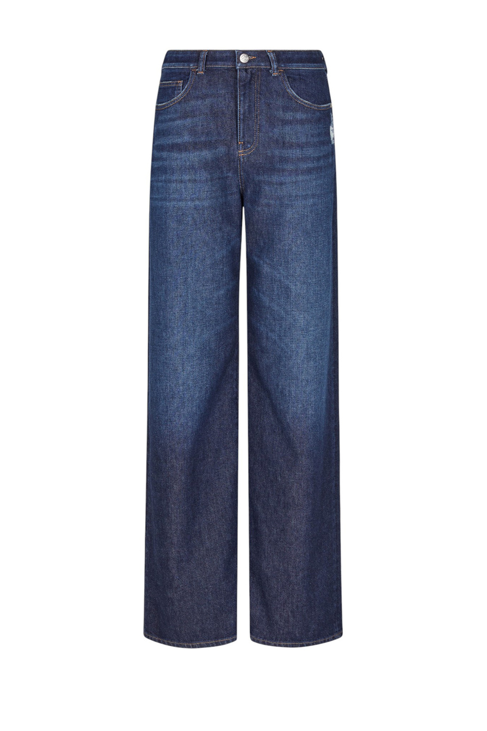 Женский Emporio Armani Джинсы из эластичного хлопка (цвет ), артикул EW000737-AF17033 | Фото 1