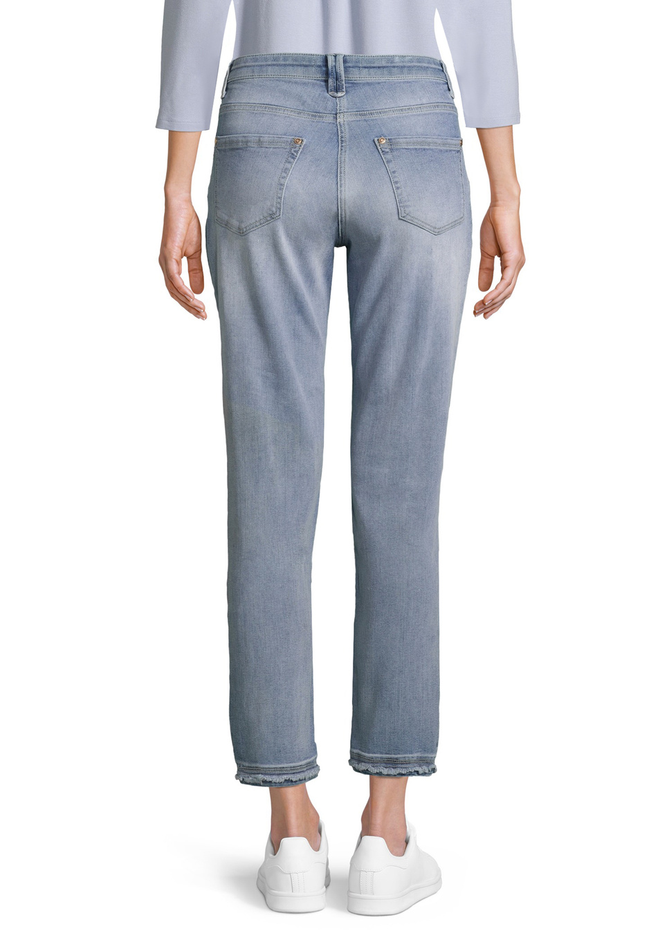 Betty Barclay Укороченные джинсы облегающего кроя (цвет ), артикул 6362/1277 | Фото 5