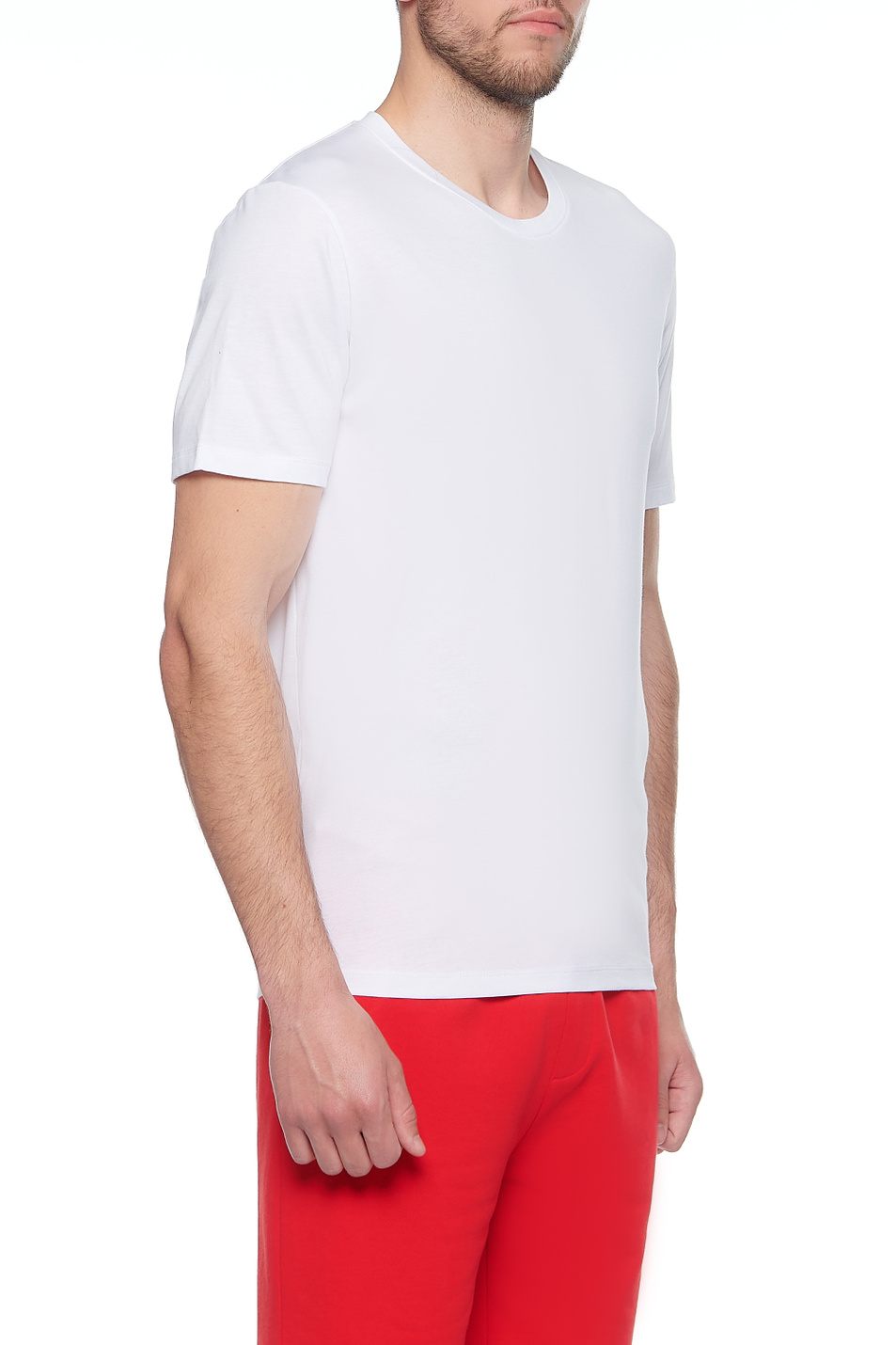 HUGO Комплект футболок с вертикальным логотипом (цвет ), артикул 50408203 | Фото 6