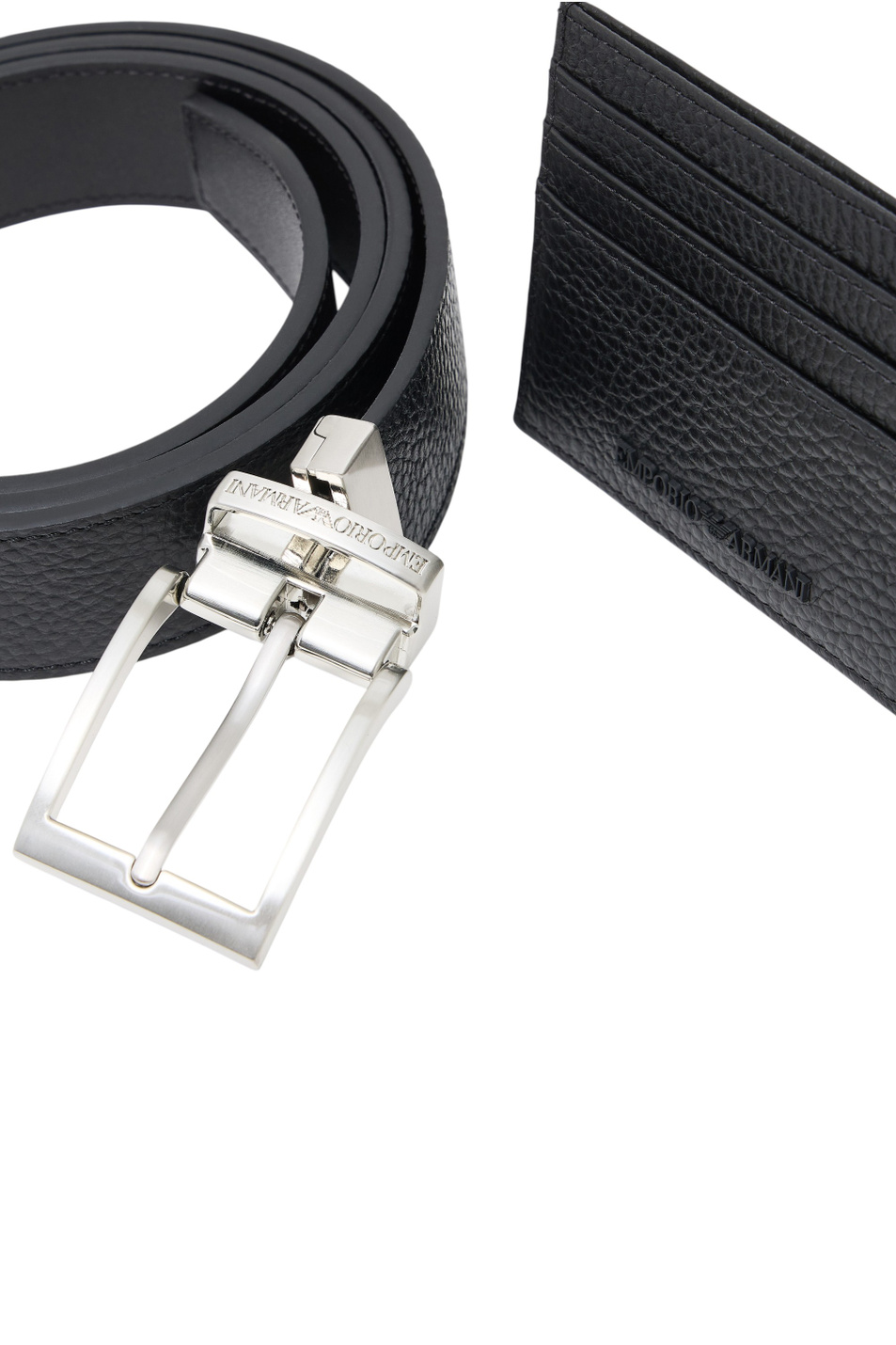 Мужской Emporio Armani Набор аксессуаров (ремень и чехол для карт) (цвет ), артикул EM002772-AF13396 | Фото 4