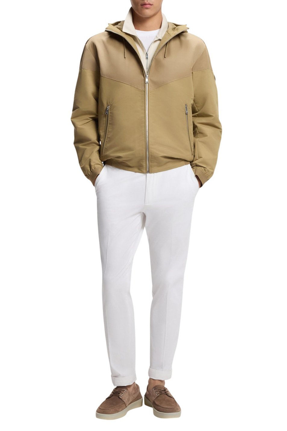 Мужской BOSS Поло Pei из хлопка (цвет ), артикул 50555108 | Фото 2