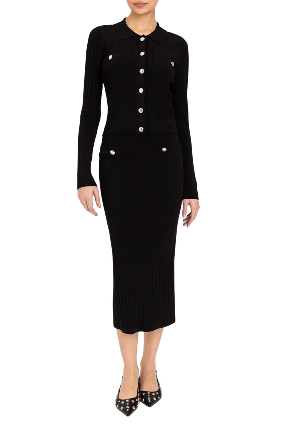 Женский TWINSET Milano Юбка трикотажная (цвет ), артикул 261AP3113 | Фото 2