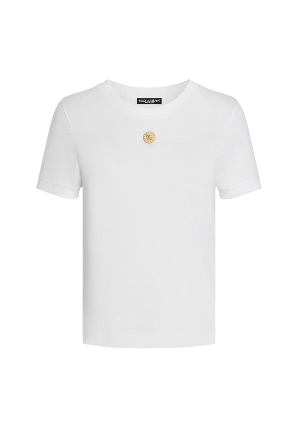 Женский Dolce & Gabbana Футболка из хлопка (цвет ), артикул F8N08Z-GDC7I | Фото 1