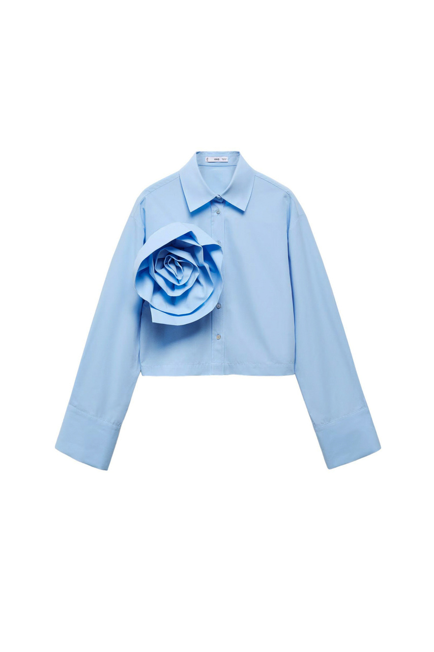 Блузка ORCHID|Основной цвет:Голубой|Артикул:67077137 | Фото 1