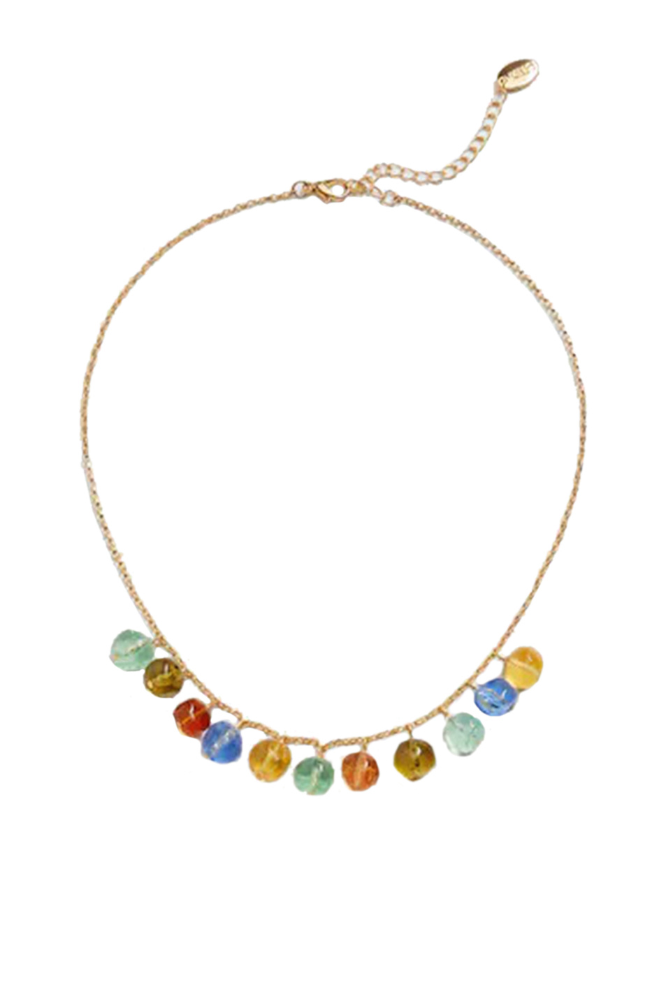 Mango Ожерелье с подвеской из кристаллов (цвет ), артикул 87005685 | Фото 1