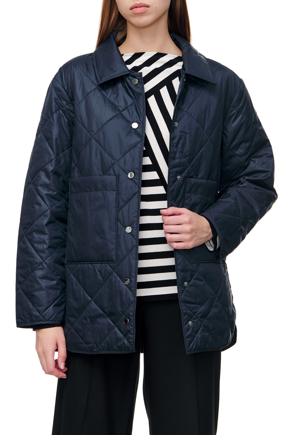 Gerry Weber Стеганая куртка с крупными накладными карманами (цвет ), артикул 955007-31140 | Фото 5