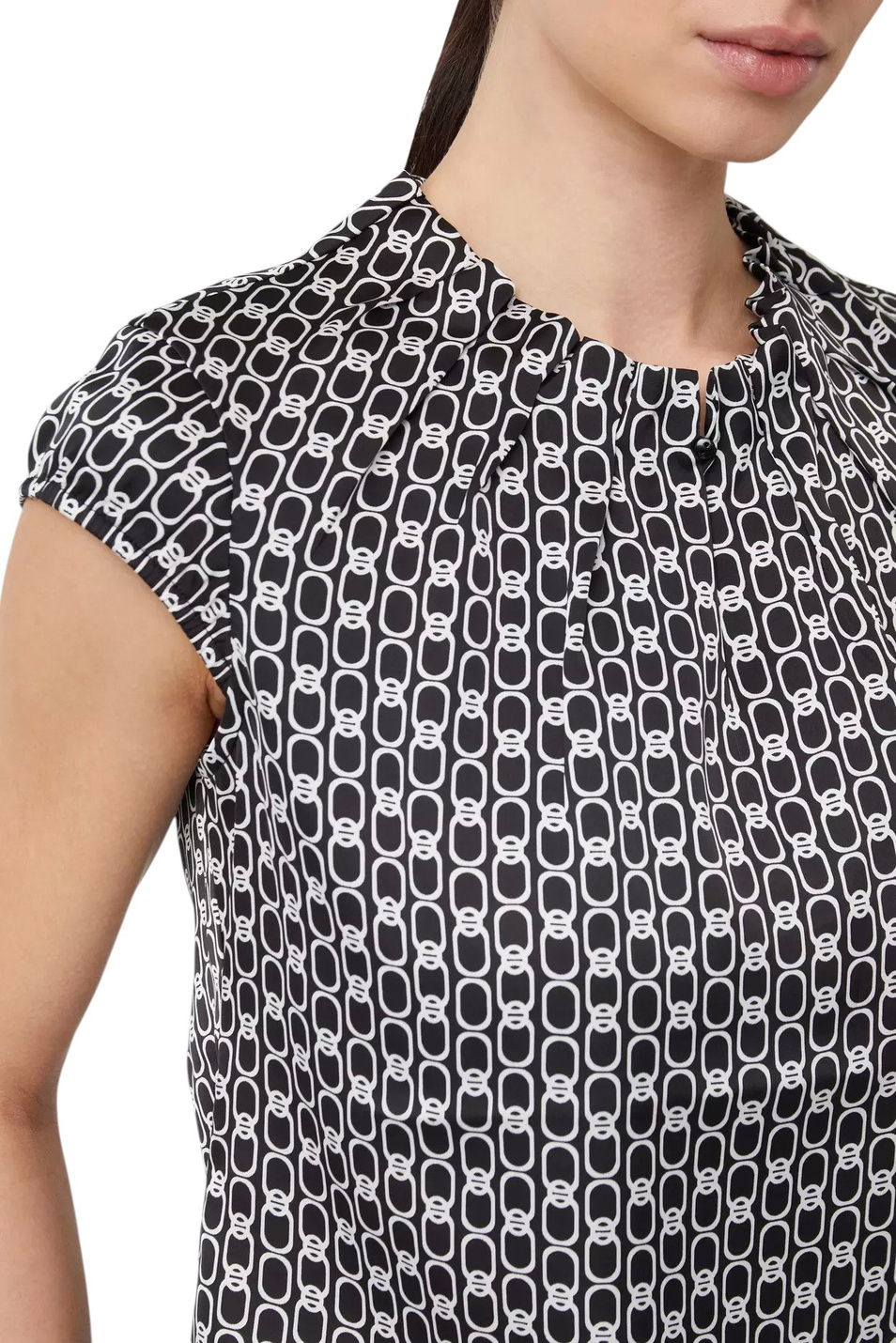 Женский Comma Блузка с принтом (цвет ), артикул 2169600 | Фото 5