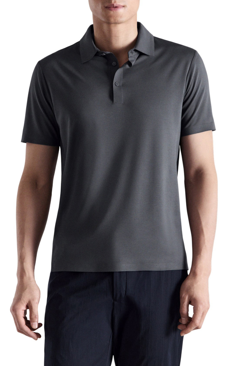 Мужской Mango Man Поло LAZIOP приталенного кроя (цвет ), артикул 27054425 | Фото 3