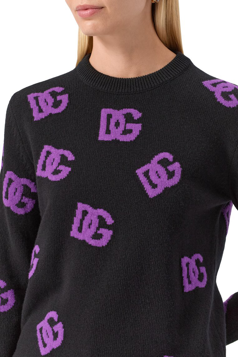 Женский Dolce & Gabbana Джемпер с логотипом (цвет ), артикул FXX06T-JCVYX | Фото 6