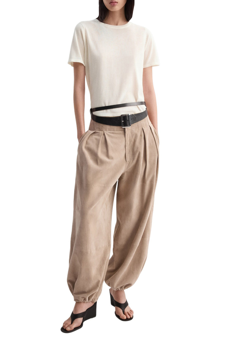 Женский Mango Джемпер TENCYM однотонный (цвет ), артикул 27045820 | Фото 2