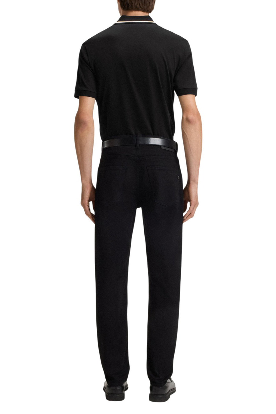 Мужской BOSS Поло из натурального хлопка (цвет ), артикул 50469360 | Фото 4