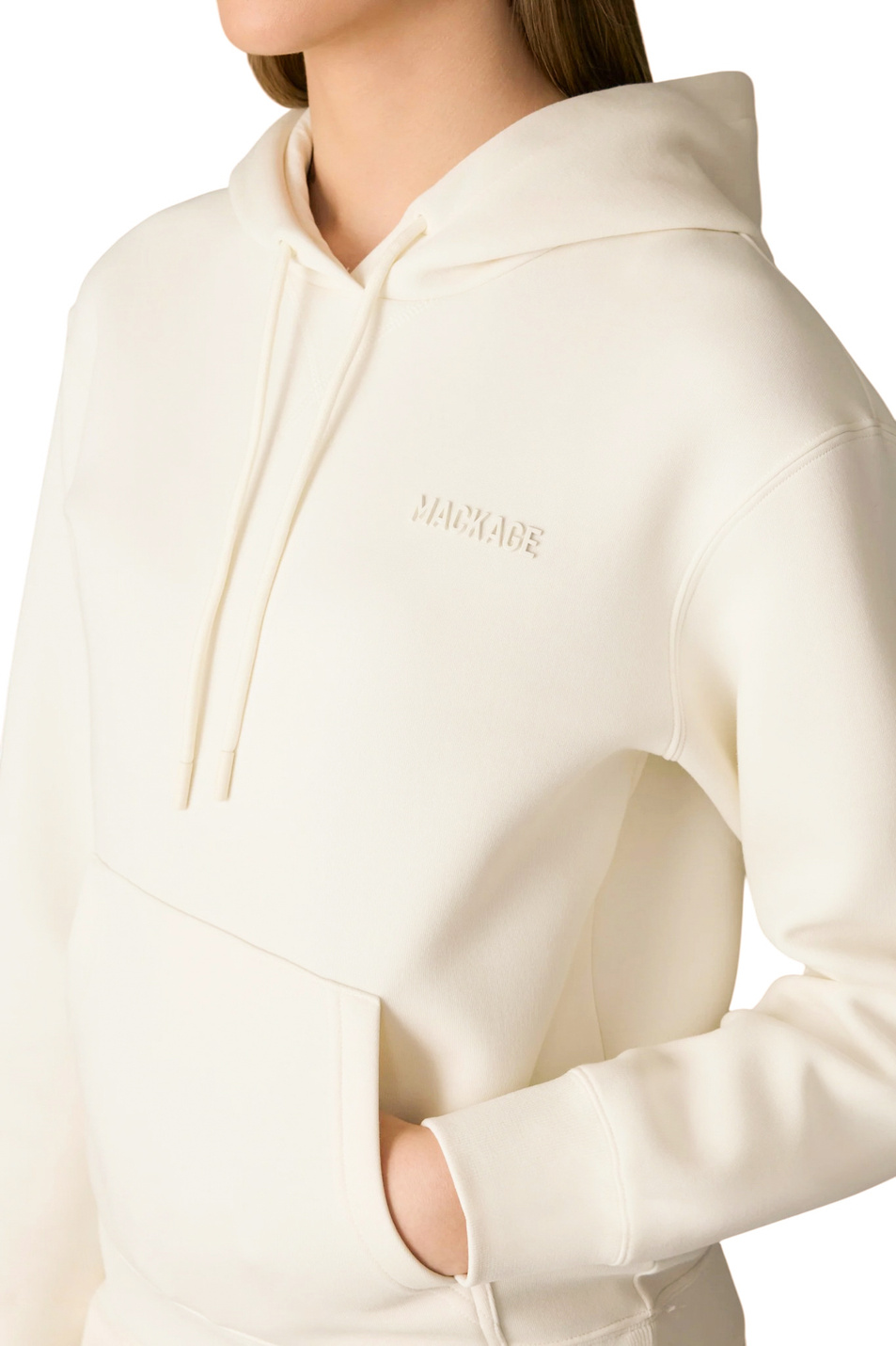 Женский Mackage Худи KRYSTIANA из смесового хлопка (цвет ), артикул P003422 | Фото 5