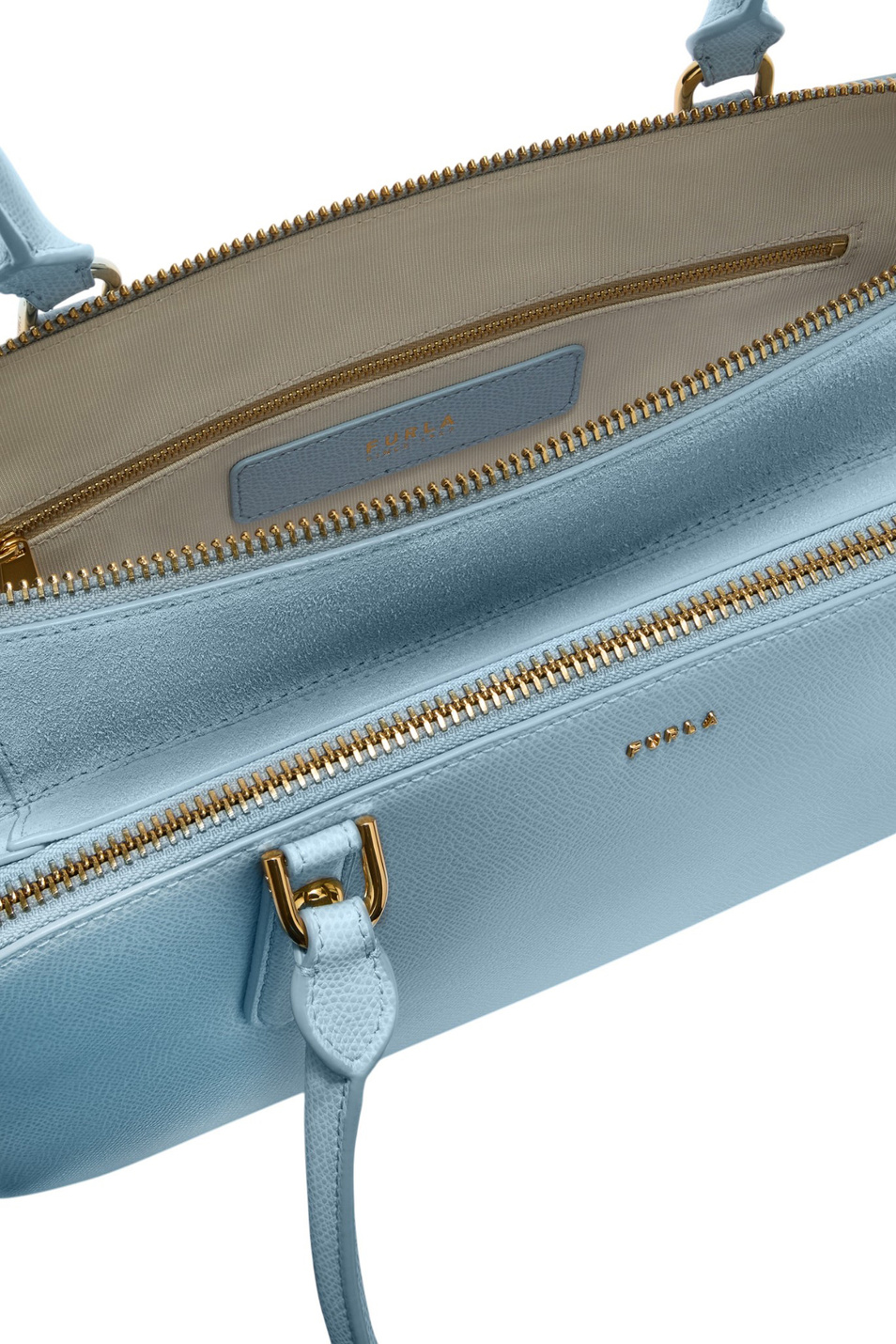 Женский Furla Сумка-бостон GIULIA M из натуральной кожи (цвет ), артикул WB01871-BX0460 | Фото 3