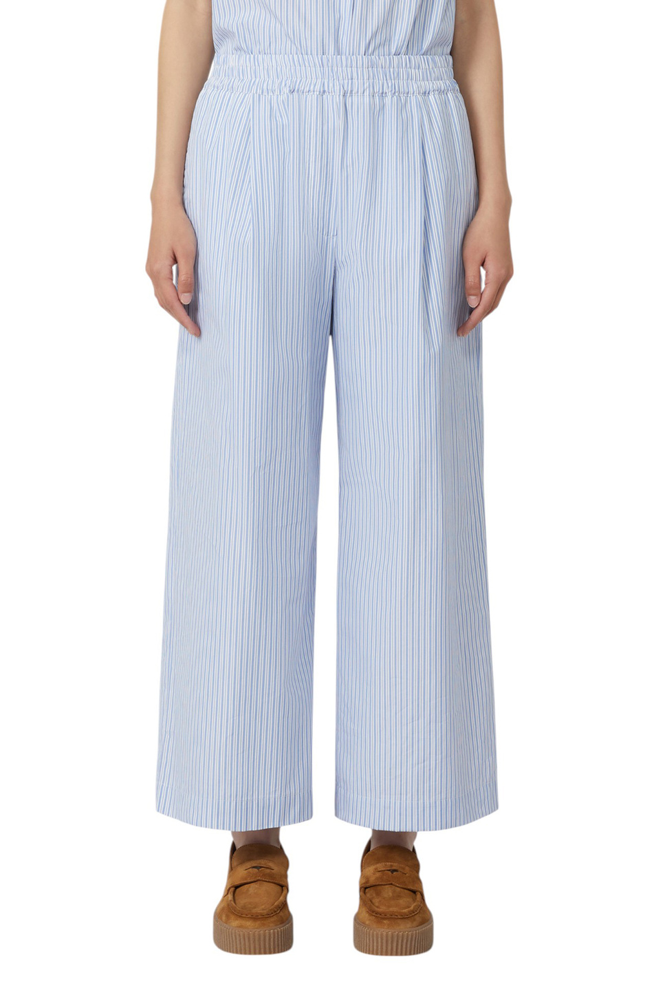 Женский Weekend Max Mara Брюки FLEUR из хлопка (цвет ), артикул 2525136021 | Фото 3