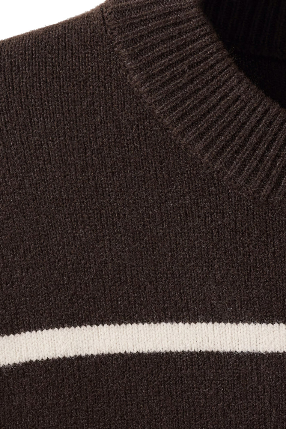 Джемпер MARINA в полоску|Основной цвет:Коричневый Женский Mango Джемпер MARINA в полоску (цвет ), артикул 17007789 | Фото 5