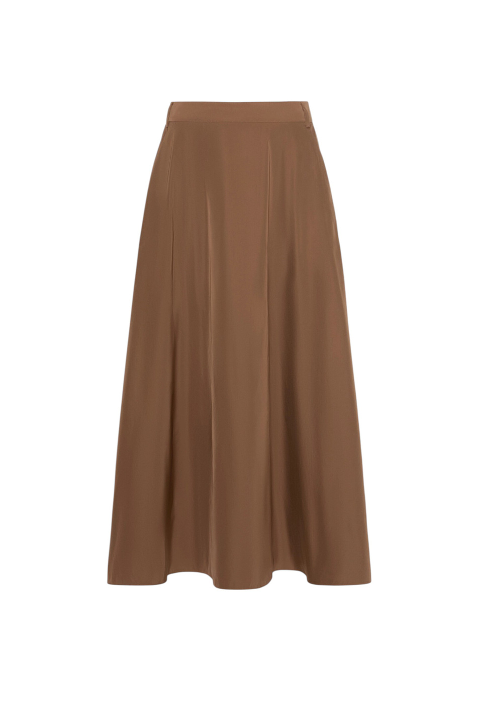 Юбка PIOVRA однотонная|Основной цвет:Коричневый Женский Max Mara Юбка PIOVRA однотонная (цвет ), артикул 2629106031 | Фото 1