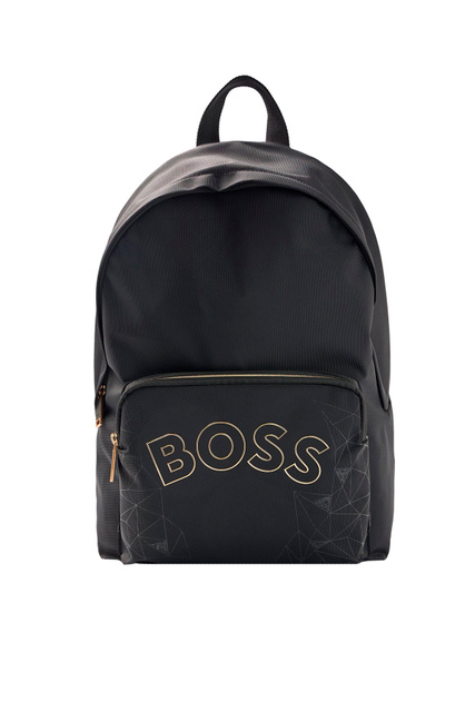 Рюкзак с логотипом|Основной цвет:Черный|Артикул:50479017 | Фото 1
