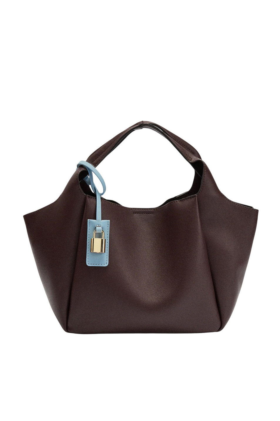 Женский Parfois Сумка-шопер с подвеской (цвет ), артикул 241281 | Фото 1