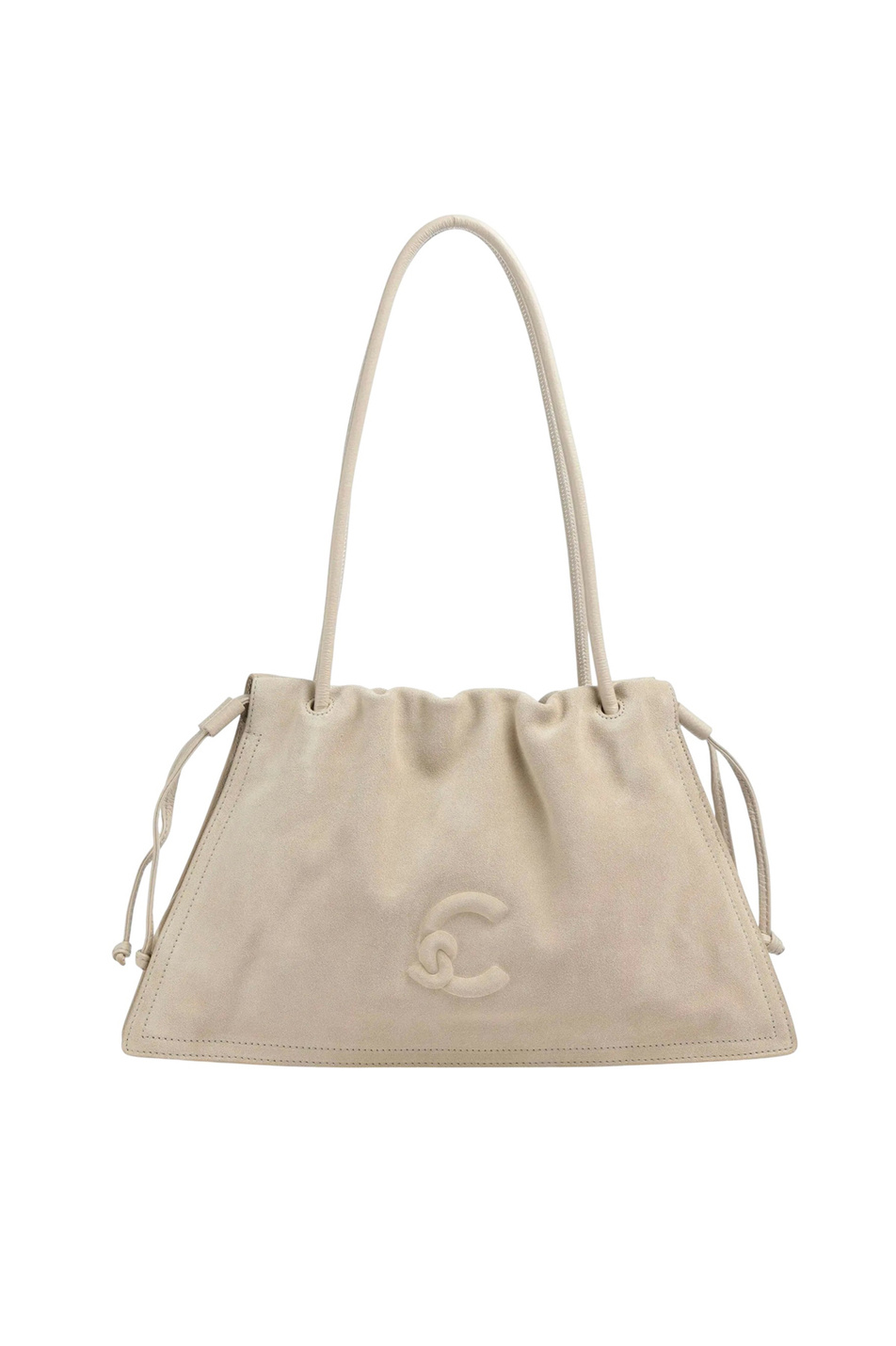 Сумка DULSE из натуральной замши|Основной цвет:Бежевый Женский Coccinelle Сумка DULSE из натуральной замши (цвет ), артикул E1SS6130101 | Фото 1