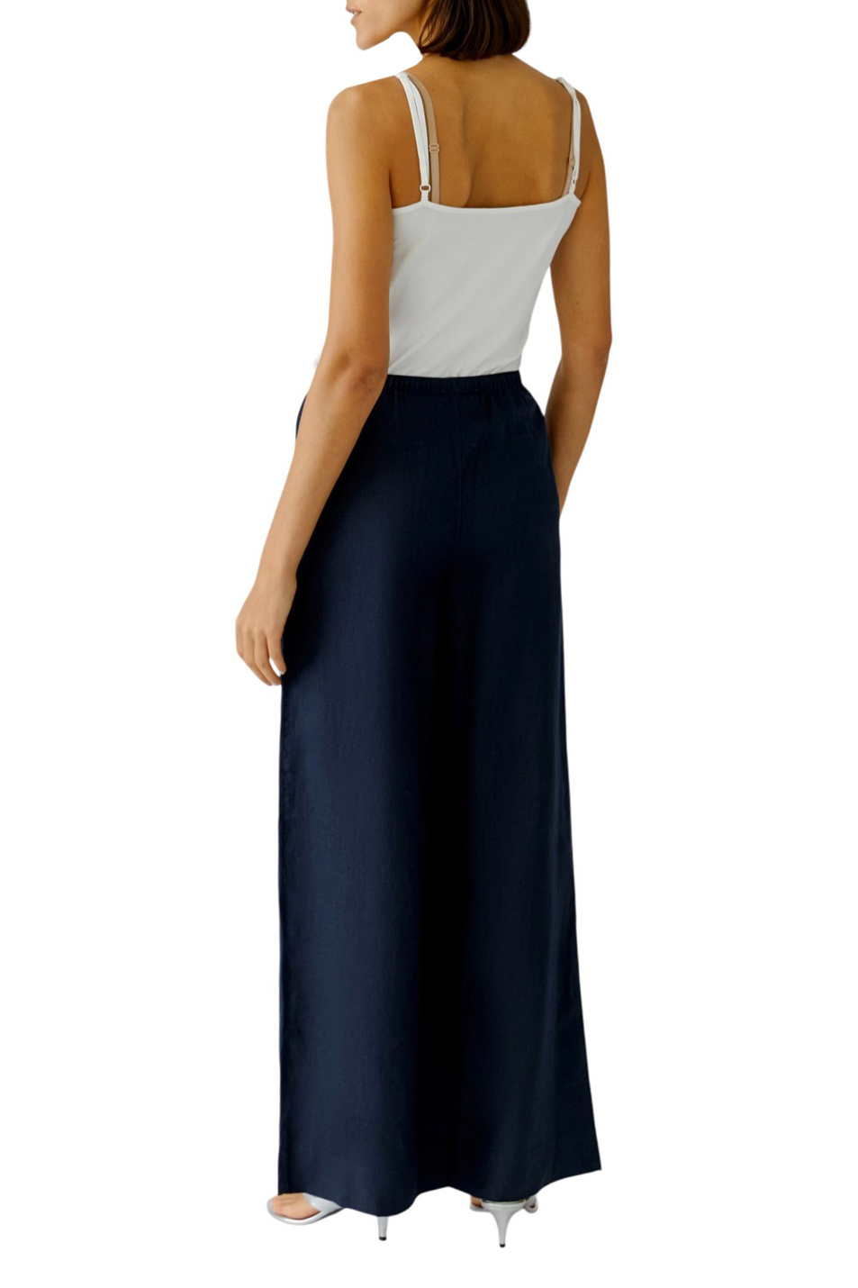 Женский OUI Брюки из льна (цвет ), артикул 97139 | Фото 5