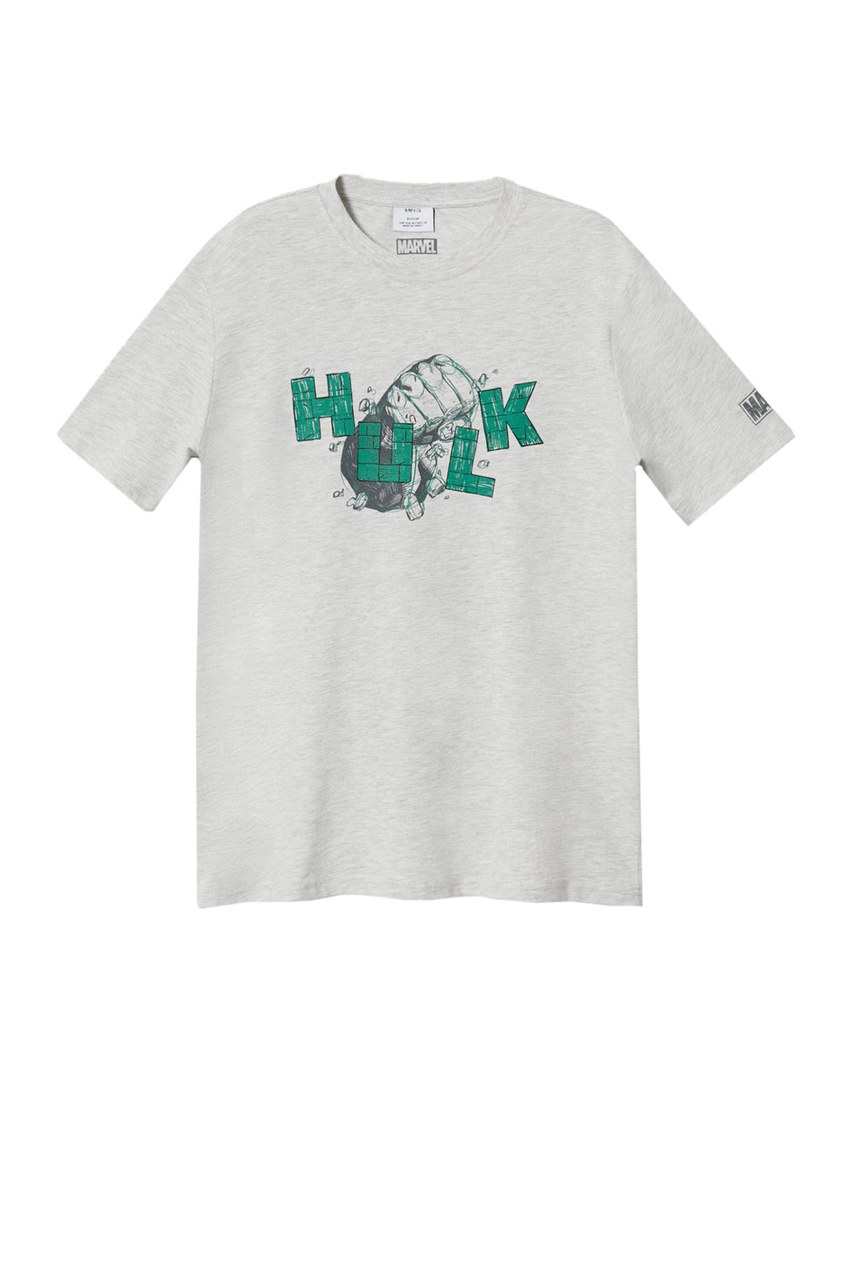 Мужской Mango Man Футболка HULK-H с принтом (цвет ), артикул 37006739 | Фото 1