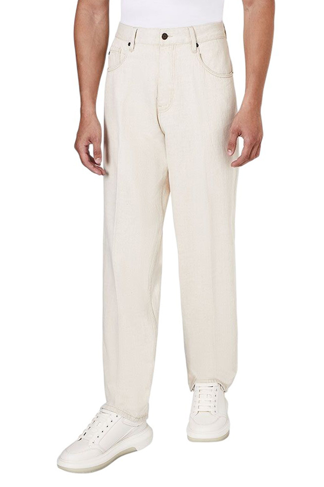 Мужской Emporio Armani Джинсы однотонные (цвет ), артикул EM000664-AF24870 | Фото 3