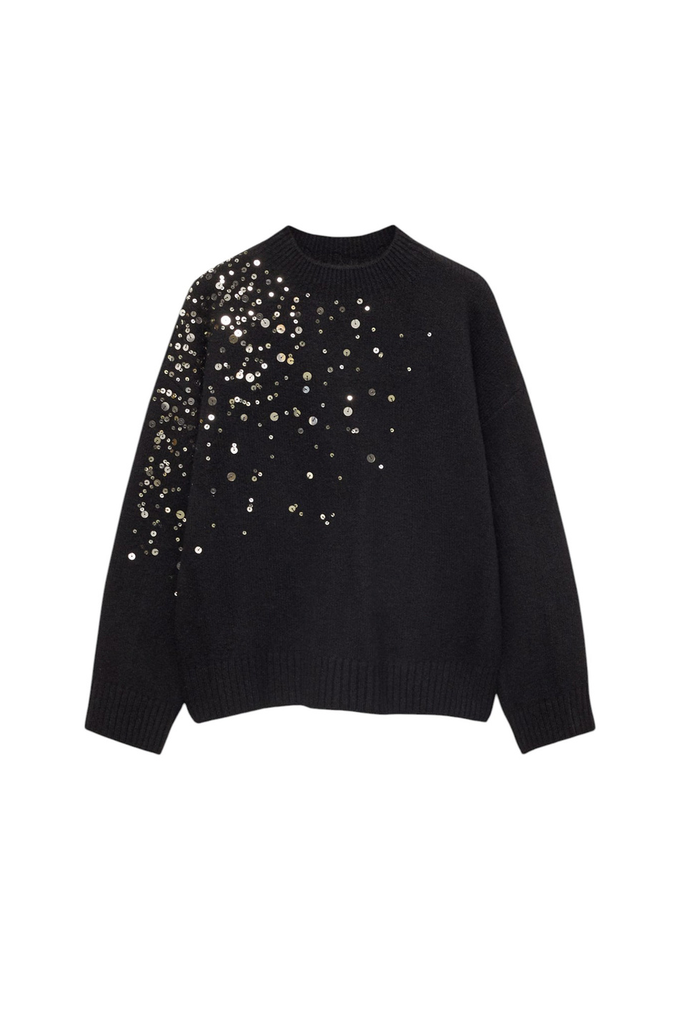 Девочкам Mango Kids Джемпер HOLLY с пайетками (цвет ), артикул 77009242 | Фото 1