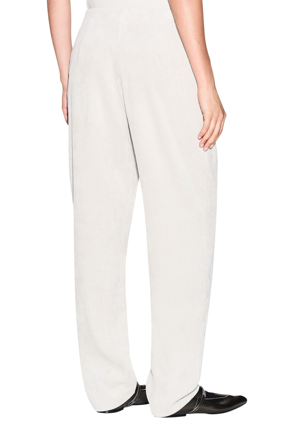 Брюки вельветовые|Основной цвет:Бежевый Женский Armani Exchange Брюки вельветовые (цвет ), артикул XW001268-AF16202 | Фото 4