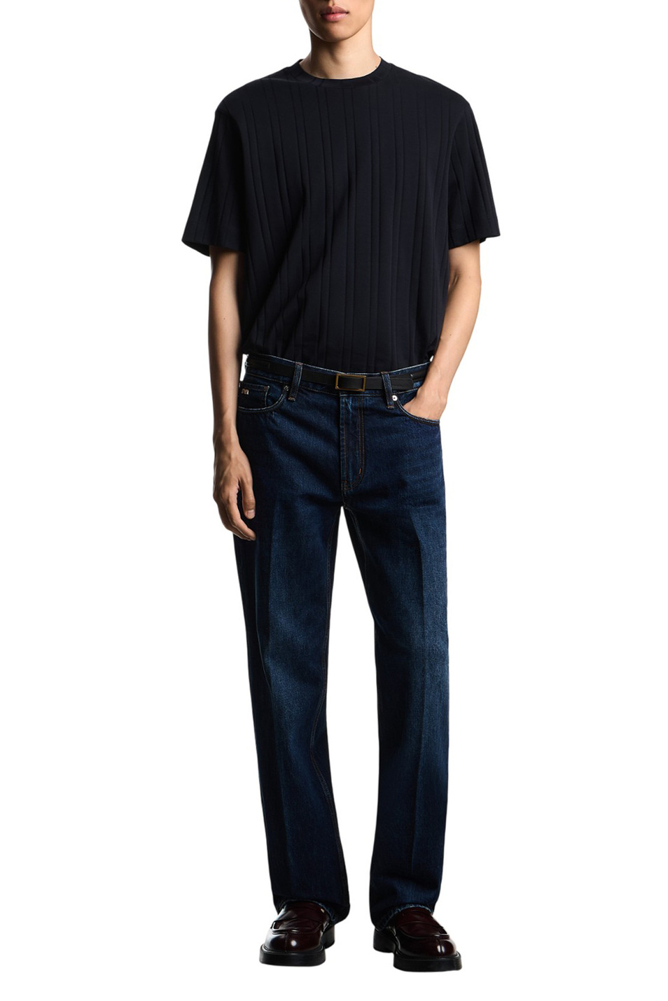 Мужской Emporio Armani Джинсы из хлопка (цвет ), артикул EM000763-AF24873 | Фото 2