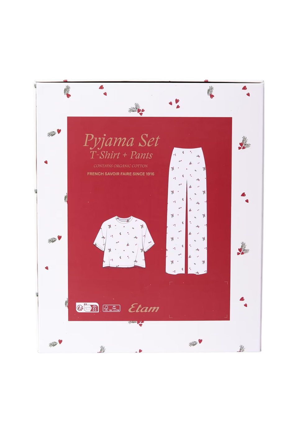 Женский Etam Пижама MALOUX из хлопка (цвет ), артикул 6556039 | Фото 6