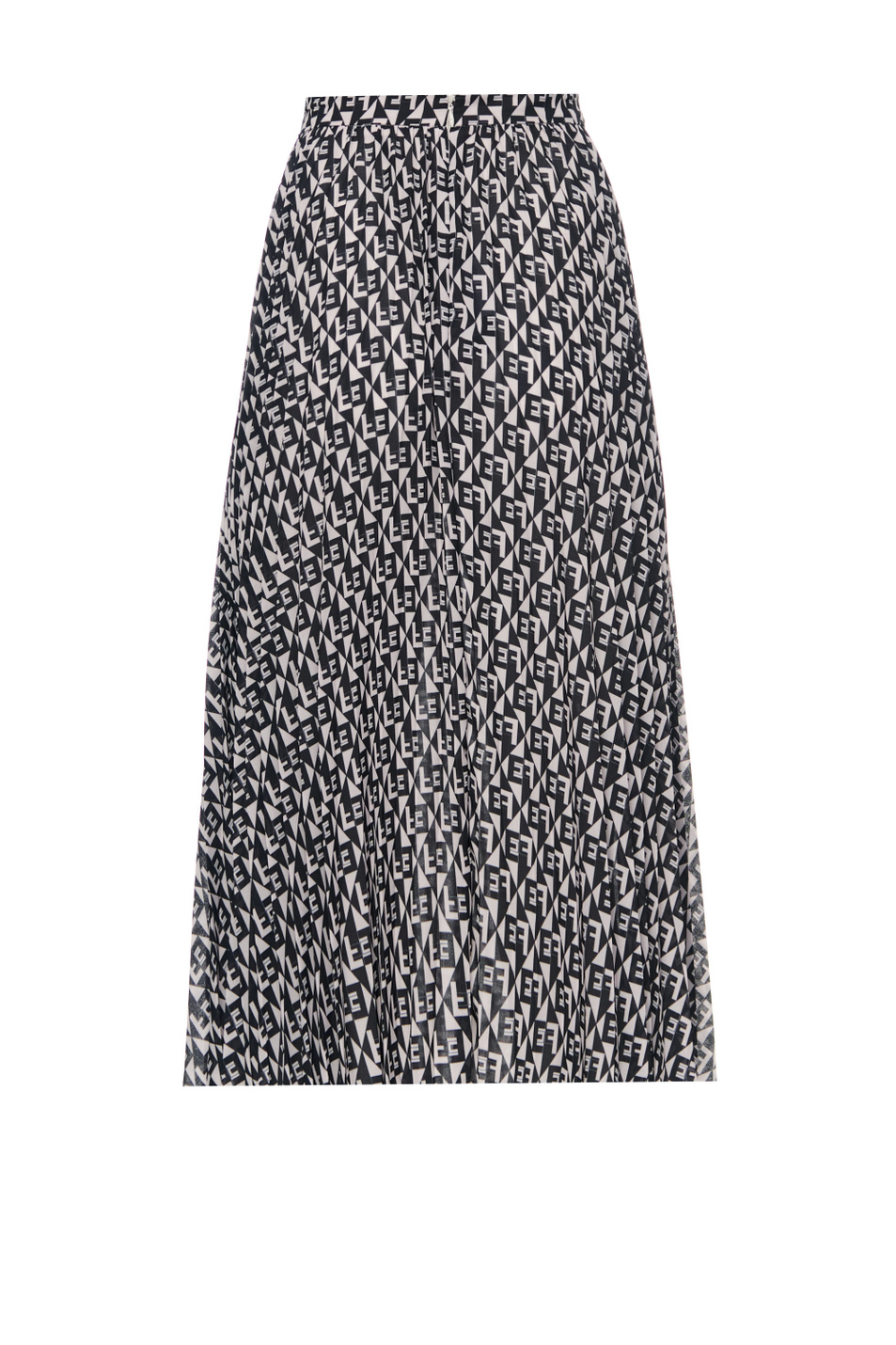 Elisabetta Franchi Плиссированная юбка с принтом (цвет ), артикул GO46726E2 | Фото 2