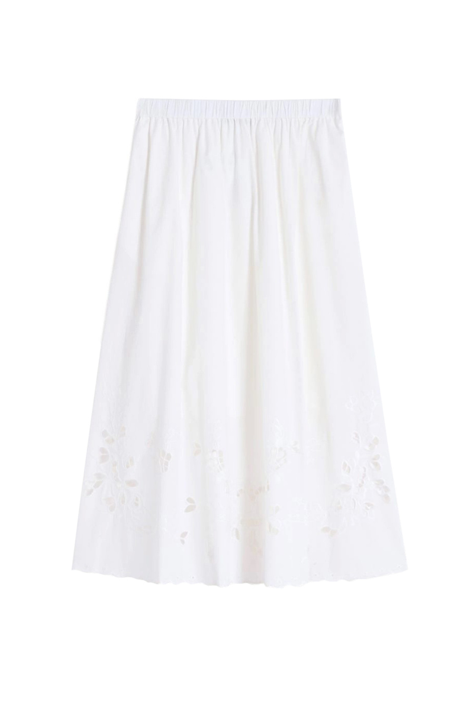 Женский Weekend Max Mara Юбка CARAVAN из хлопка (цвет ), артикул 2615101082 | Фото 1