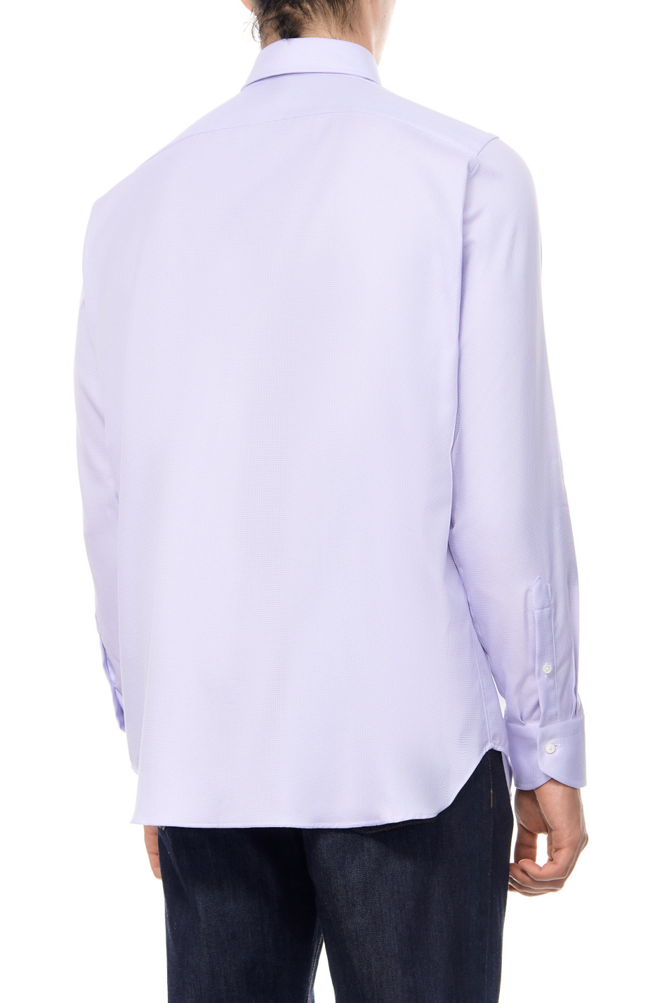 Мужской Canali Рубашка из натурального хлопка (цвет ), артикул 7C8GD02996 | Фото 4