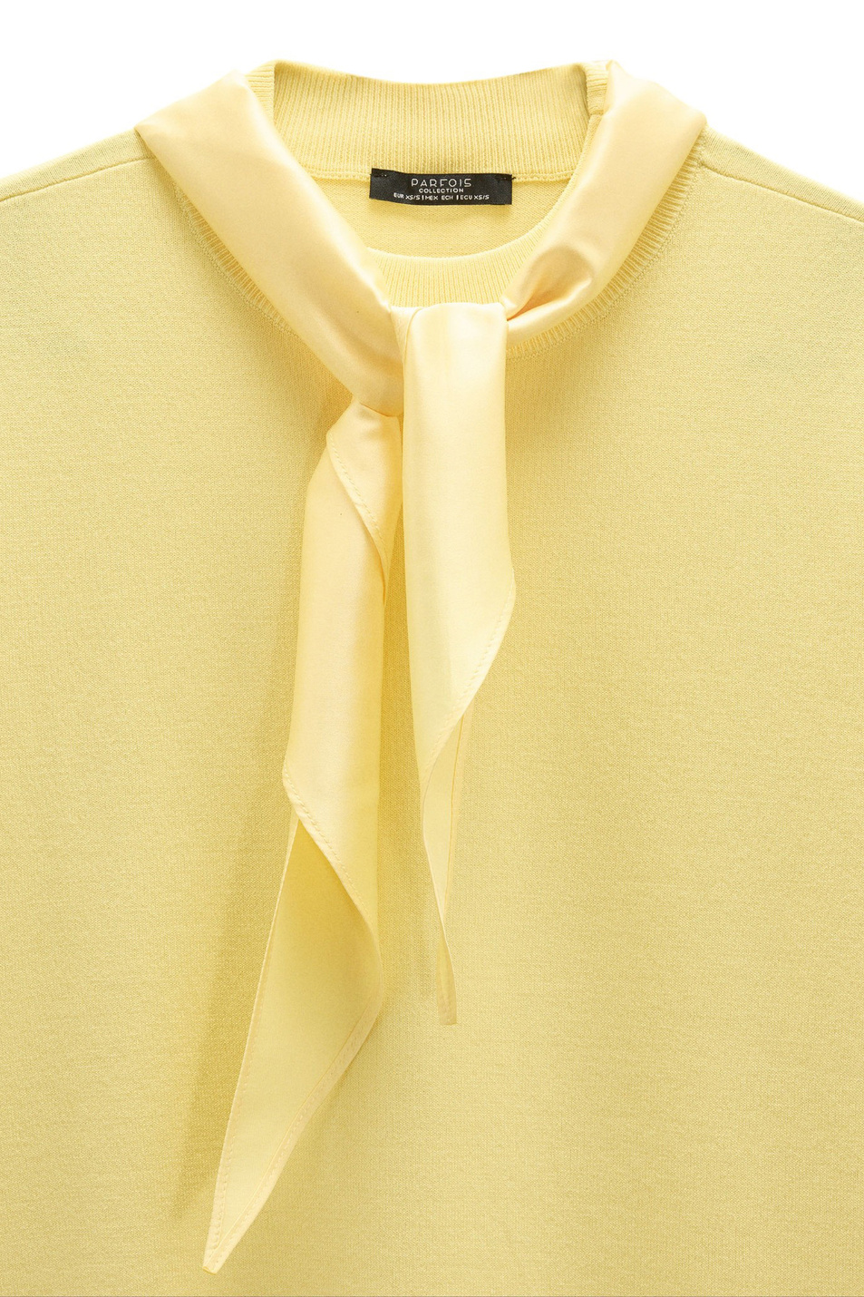 Джемпер с шарфом|Основной цвет:Желтый Женский Parfois Джемпер с шарфом (цвет ), артикул 240317 | Фото 5