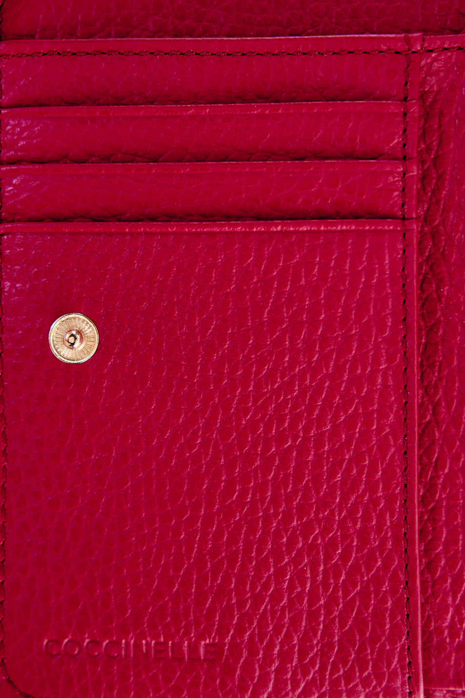Женский Coccinelle Кошелек METALLIC SOFT из натуральной кожи (цвет ), артикул E2MW511D101 | Фото 3