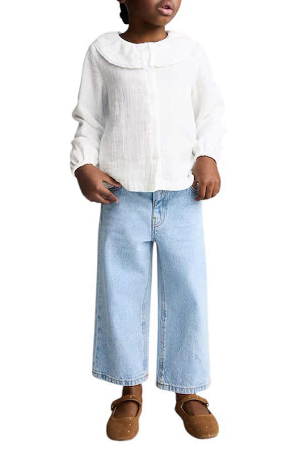 Девочкам Mango Kids Блузка ISABELA из хлопка (цвет ), артикул 87090631 | Фото 3