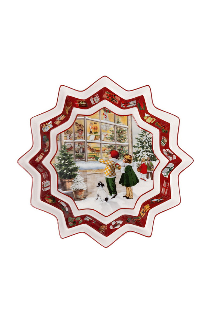 Салатник "Магазин игрушек", 24 см|Основной цвет:Белый Не имеет пола Villeroy & Boch Салатник "Магазин игрушек", 24 см (цвет ), артикул 14-8332-3661 | Фото 1