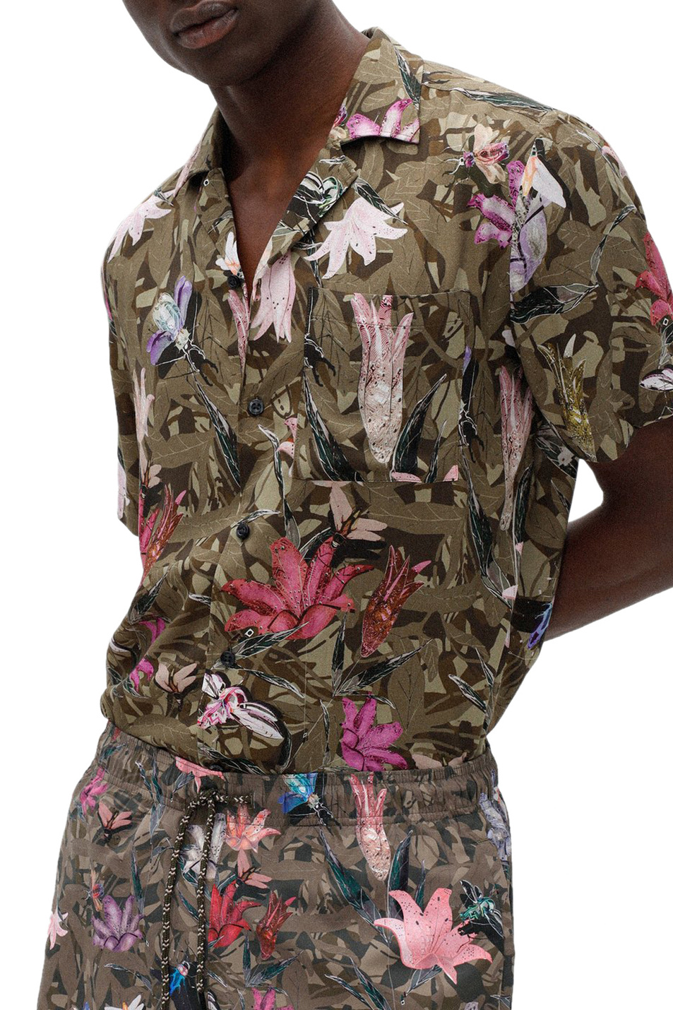 HUGO Рубашка с коротким рукавом и принтом (цвет ), артикул 50468088 | Фото 3