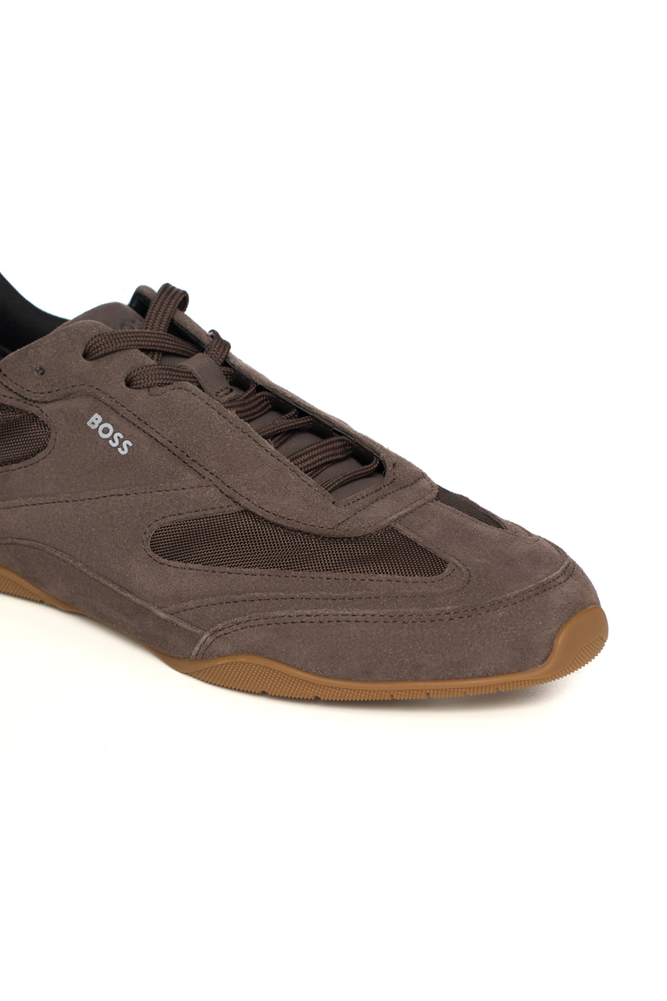 Мужской BOSS Кроссовки  из натуральной замши (цвет ), артикул 50557884 | Фото 5